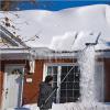 Как убрать снег с крыши своими руками