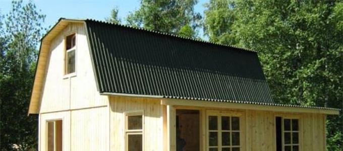 Как построить ломаную крышу: особенности возведения